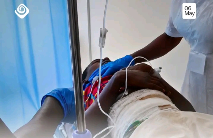 A 19-year-old Senior High School student has been struck by a stray bullet during a tense confrontation between residents and police at Danchira in the Greater Accra Region.