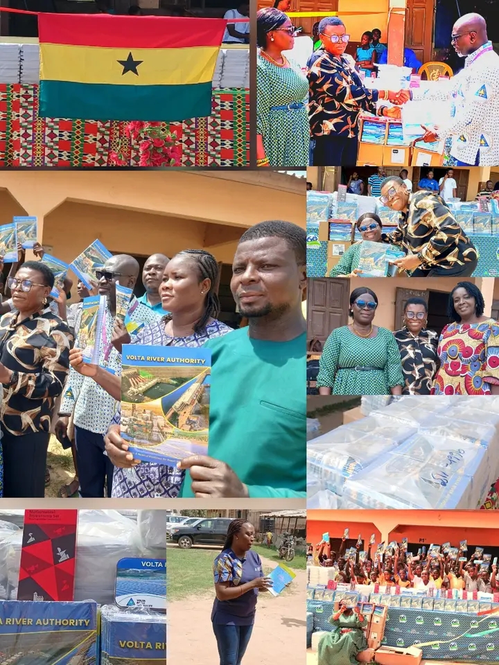 VRA Donates 6,500 Educational Items to Schools in South Tongu District