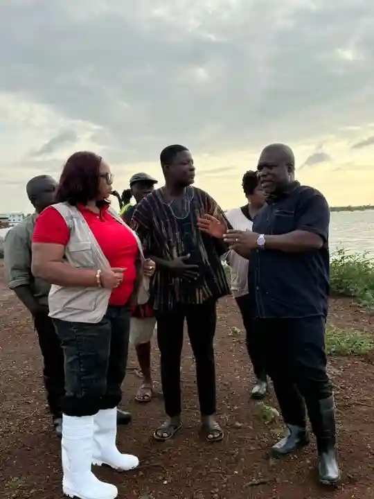 FLOOD-AFFECTED COMMUNITIES IN VOLTA REGION RECEIVE ASSESSMENT VISIT BY REGIONAL MINISTER