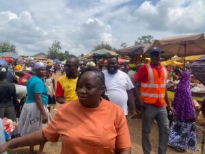 DCE OVERSEES RELOCATION OF JUAPONG MARKET TRADERS TO PAVE WAY FOR 24-HOUR ECONOMY MARKET PROJECT