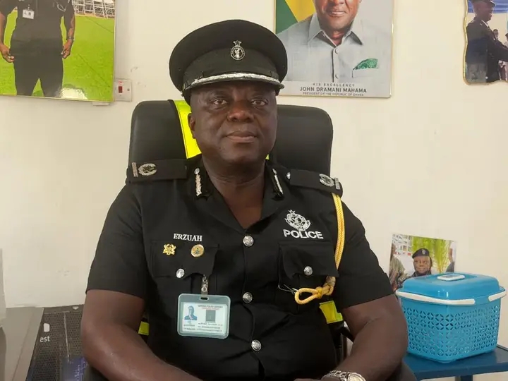 GHANA POLICE SERVICE POLICE PRESS BRIEFING