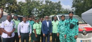 NATIONAL AMBULANCE SERVICE RECEIVES TWO FULLY EQUIPPED AMBULANCES FROM HO WEST MP