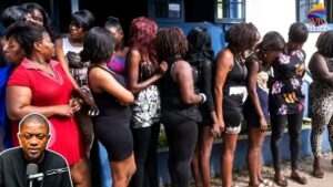 Ghana Immigration Arrests Suspected Sex Workers And Alleged Human Trafficking Suspects In Ashaiman Dawn Operation