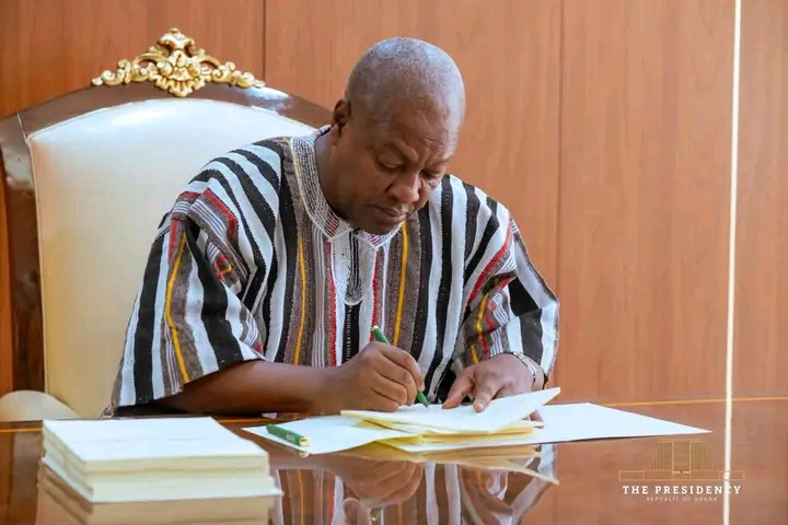President Mahama Assents To Ten Bills Passed By Parliament