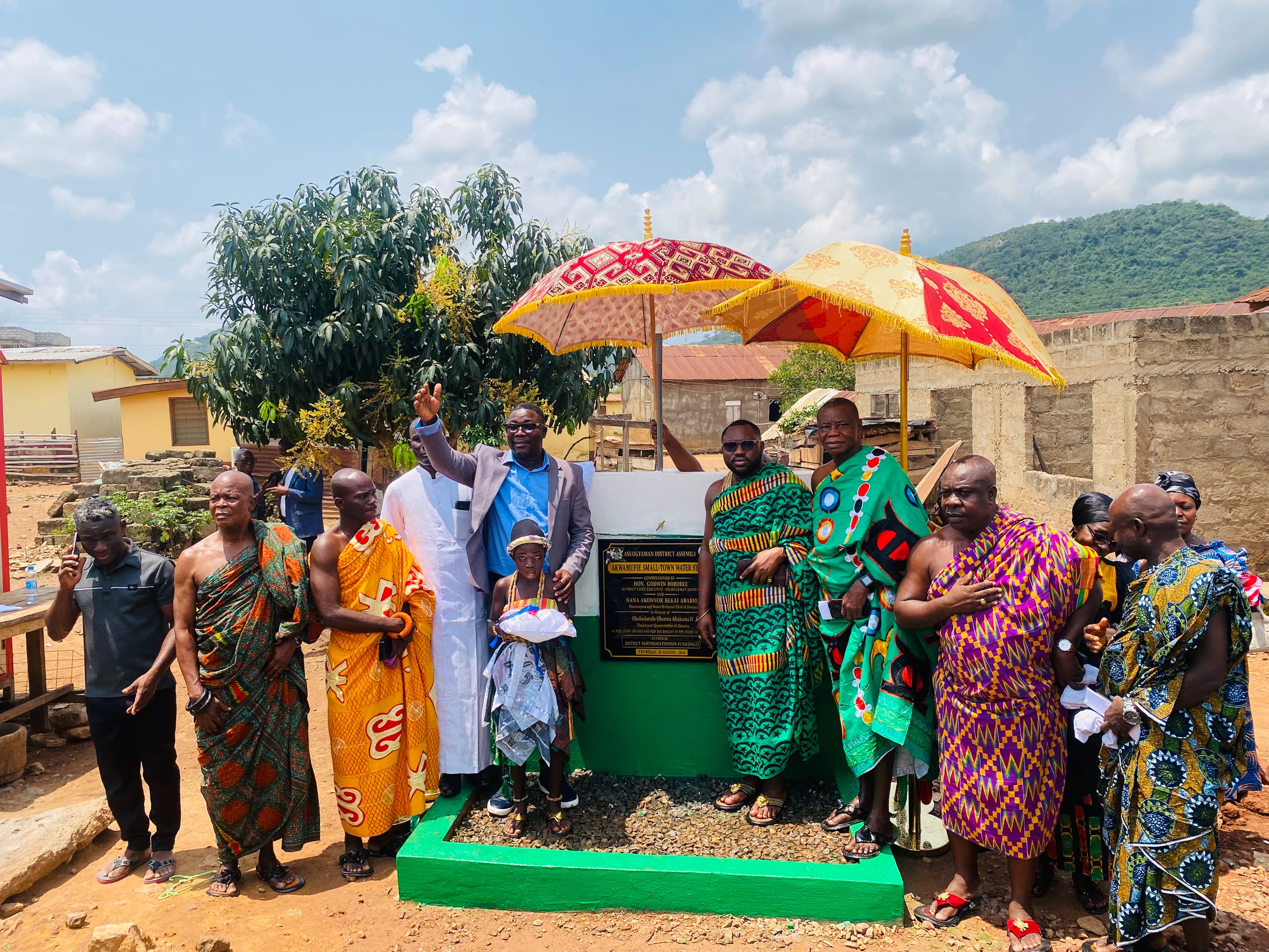 NEW SMALL TOWN WATER SYSTEM COMMISSIONED FOR AKWAMUFIE TO ADDRESS WATER CHALLENGES