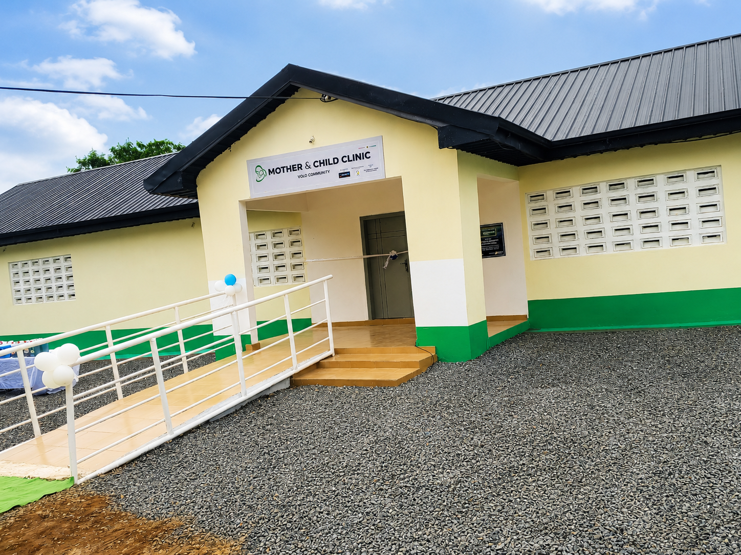 ENGAGE NOW AFRICA COMMISSIONS MOTHER AND CHILD CLINIC FOR VOLO COMMUNITY