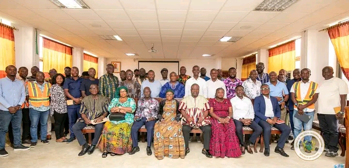 Volta Regional Minister Holds Emergency Meeting On 24-Hour Economy Market Projects
