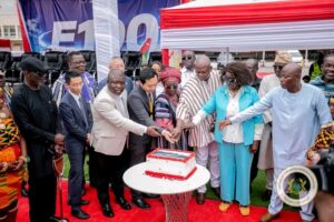 Volta Regional Minister Joins Aviation Leaders to Welcome AWA’s New Embraer E190 Aircraft